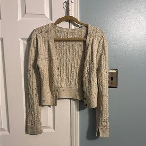 Pilcro Micro Cardigan Sweater